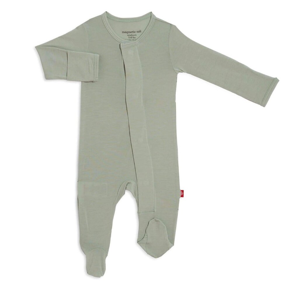 Magnetic Me / Sea Foam - Modal Footie / Newborn